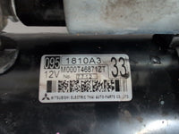 2012 - 2024 Mitsubishi Mirage LA/LB Petrol 1.2L Engine Code 3A9 Starter Motor