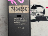 Mitsubishi Lancer CE Sedan Jul 1996-Aug 2003 - RH Front Power Window Switch