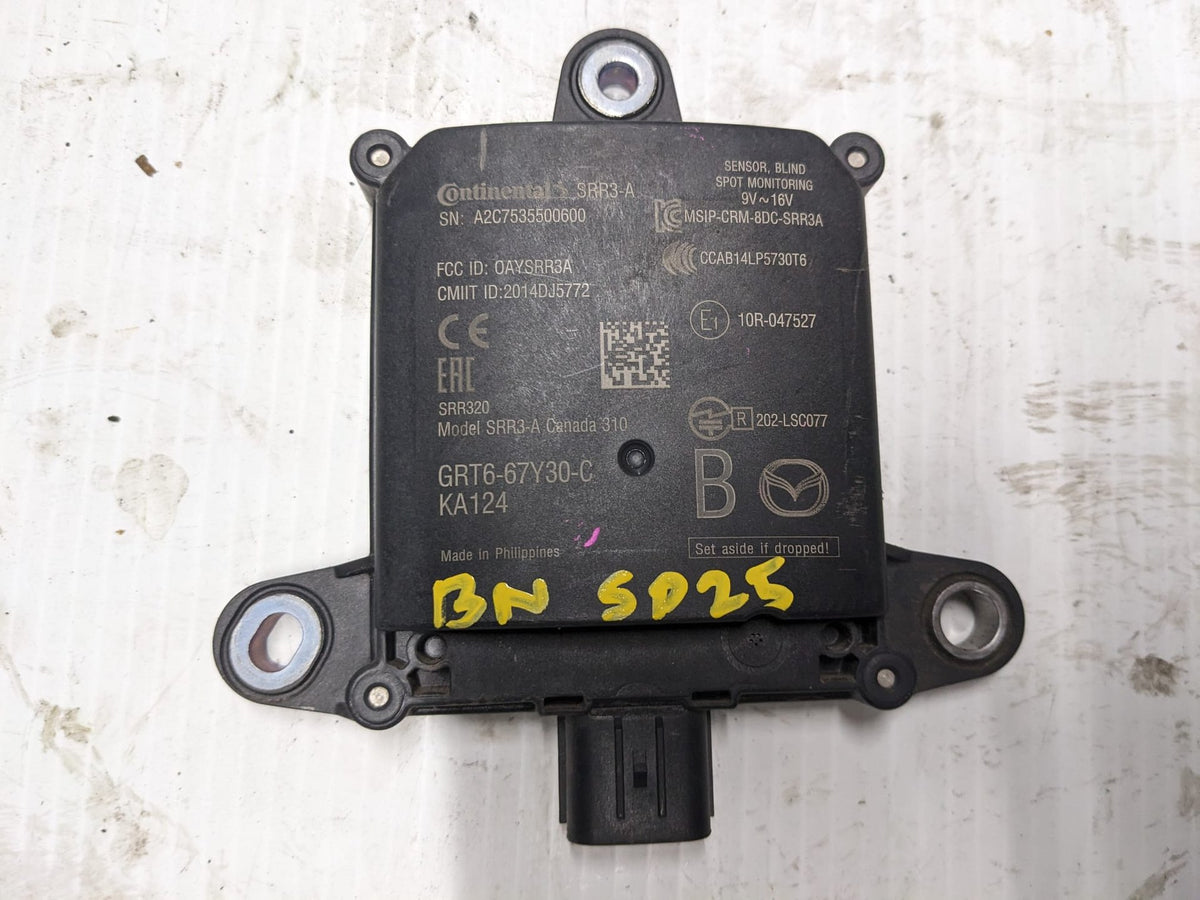 2013-2018 Mazda Mazda3 BM BN SP25 Blind Spot Detection Control Module