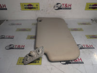 Ford Ranger PX2 PX3 Right Sun Visor Grey Non Sliding Jul 2015-Apr 2022