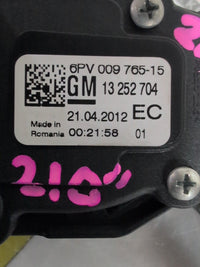 2013 Accelerator Pedal, 2013, Opel, Astra