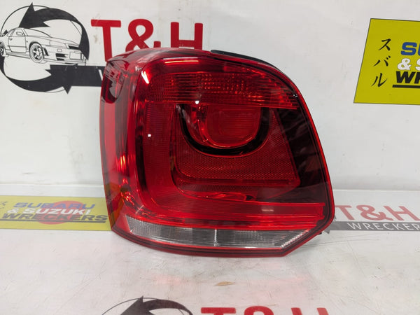 - Left Taillight, 6r0945095ad, 2013, Volkswagen, Polo, Trendline, MK5 - 6C 6R