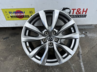 Jul 2016 to Dec 2024- Mazda CX-9- Alloy Wheel- Factory, 18X8In, 5 V Spoke, Tc