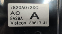 2006 - 2009 Mitsubishi Outlander II CW*W VR SUV AWD Heater/AC Controls