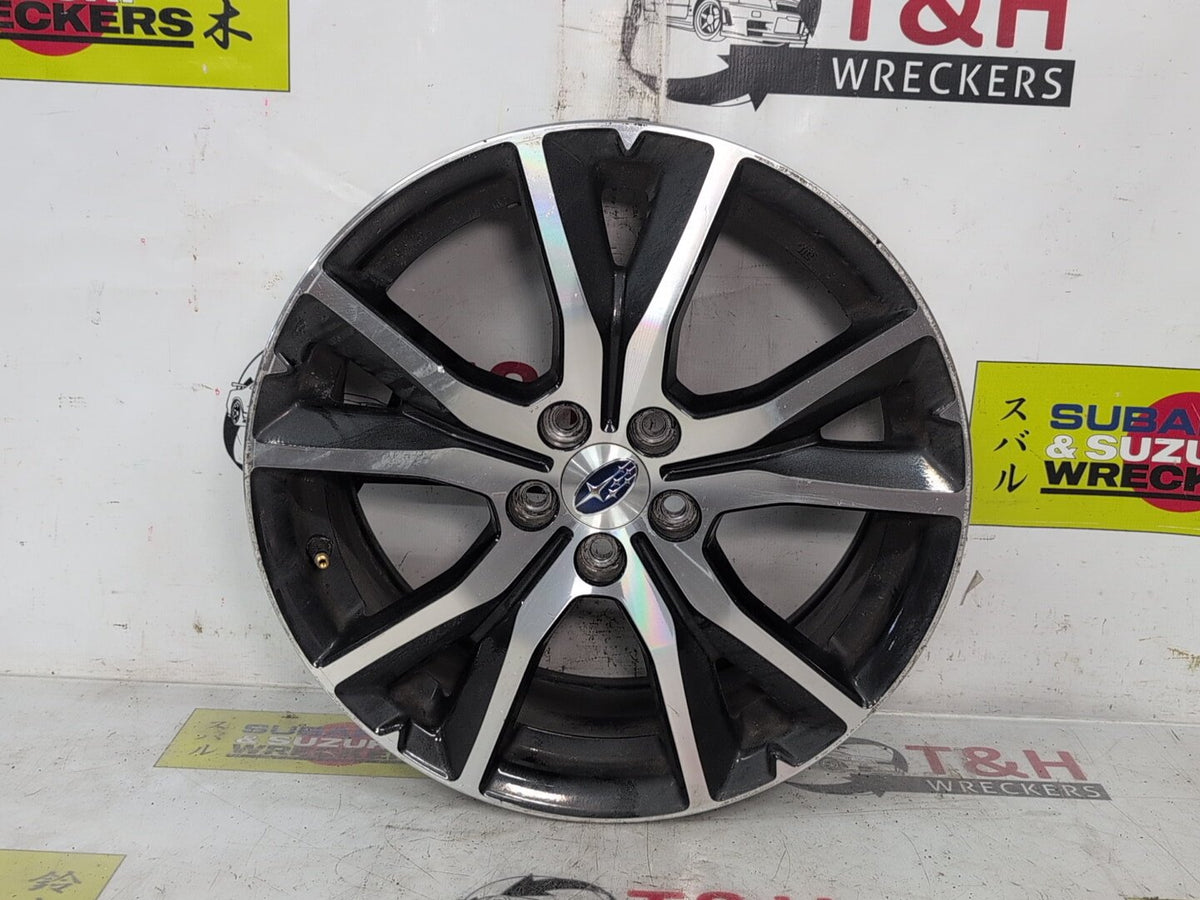Sep 2016 - Feb 2020 Subaru Impreza Alloy Wheel 17x7in, 5 Y-spoke, Bi-colour