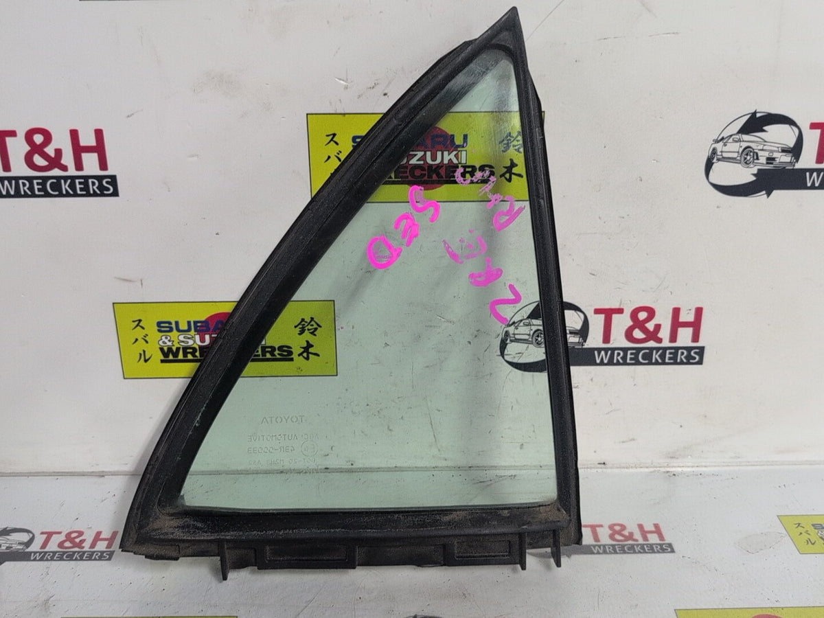 2007-2013 Toyota Corolla E150 - Right Rear Quarter Door Glass