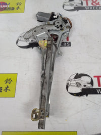 2000 - 2007 Subaru Impreza GD Right Rear Window Regulator/Motor