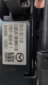2018 2018 Mazda Mazda3 III BM BN Dash Display Unit