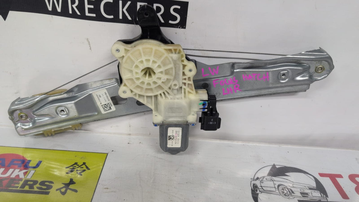 Ford Focus Hatchback FWD 2012-2015 - Left Rear Window Regulator/Motor