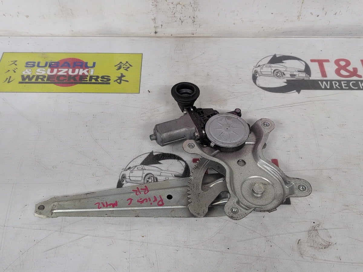2011-2020 Toyota Prius C NHP10 - Right Rear Window Regulator/Motor