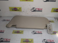 Ford Ranger PX2 PX3 Right Sun Visor Grey Non Sliding Jul 2015-Apr 2022