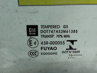 2016 - 2020 Holden Astra BK Left Front Door Glass