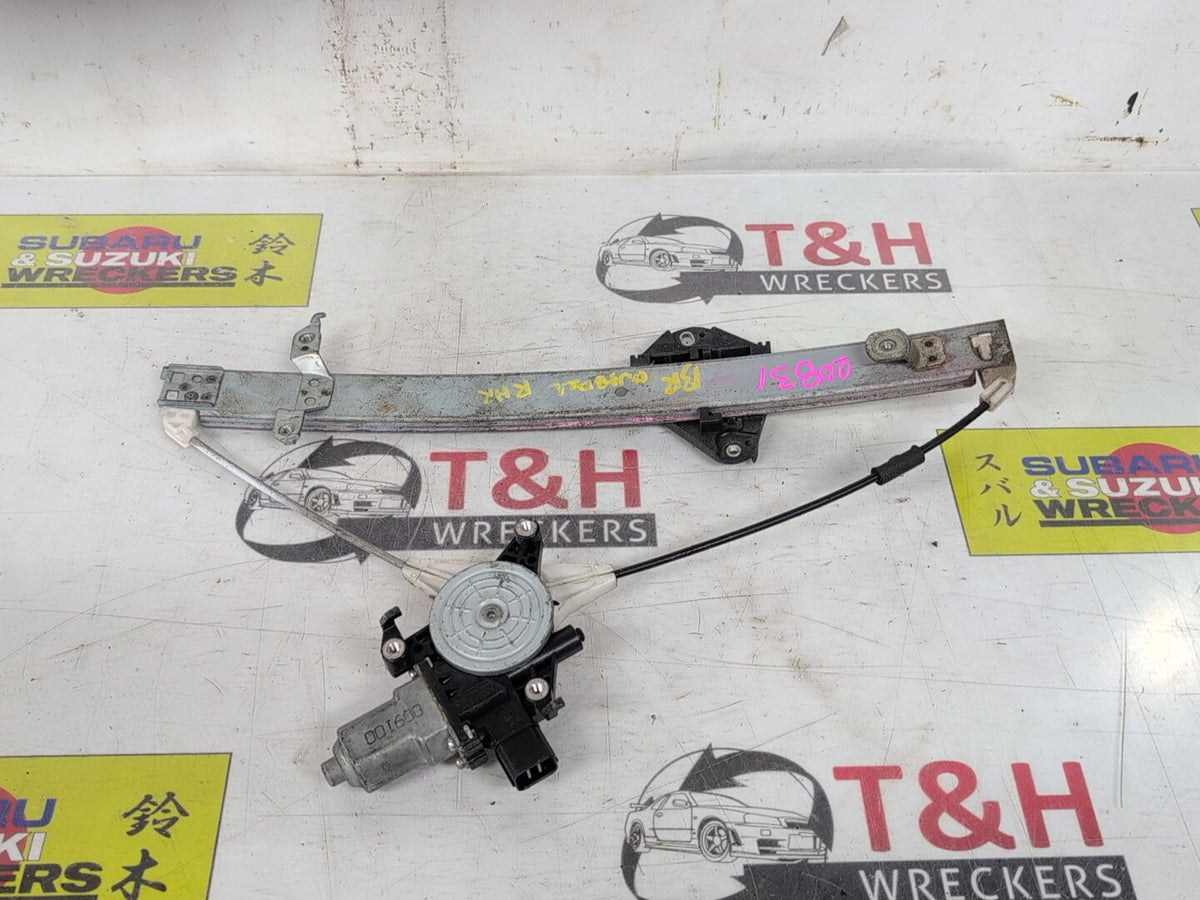 2009-2014 Subaru Liberty - Right Rear Window Regulator/Motor