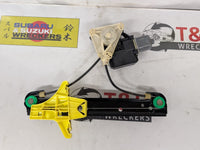 - Left Rear Window Regulator/Motor, 6R0959811G, 2013, Volkswagen, Polo, Trendline, MK5 - 6C 6R
