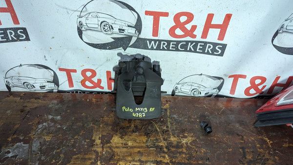 - Right Front Caliper, 2013, Volkswagen, Polo, Trendline, MK5 - 6C 6R