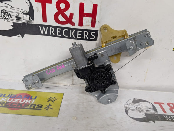 Renault Clio IV BH Hatchback FWD 2013-2020 - Right Rear Window Regulator/Motor