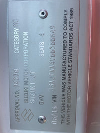 2014 2014 Suzuki Grand Vitara JT JTAA4V Left Front Door Glass