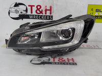 2014 Left Head light, 2014, Subaru, WRX, Premium, VA