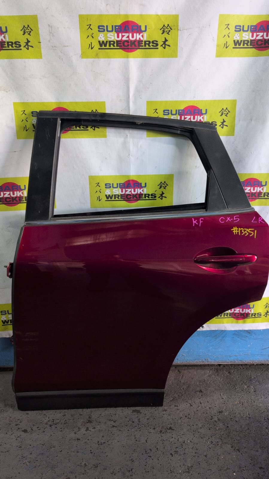 Feb 2017 to Current - Mazda CX-5 KF - Left Rear Door