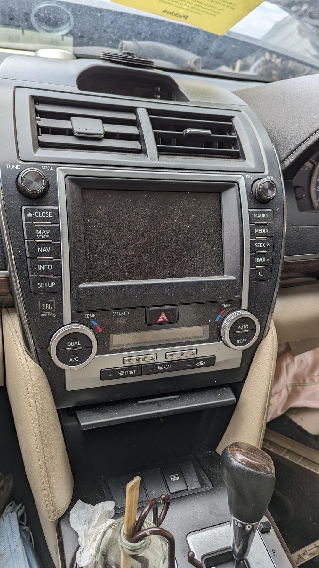 Toyota Camry Sedan FWD 2011-2017 - Stereo Head Unit