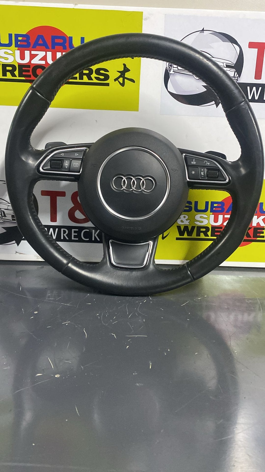 Steering Wheel, 2014, Audi, A3, Ambition, 8V