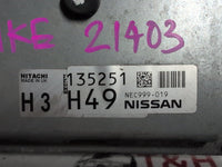 2014 ECU, nec999.019, 2014, Nissan, Juke, F15