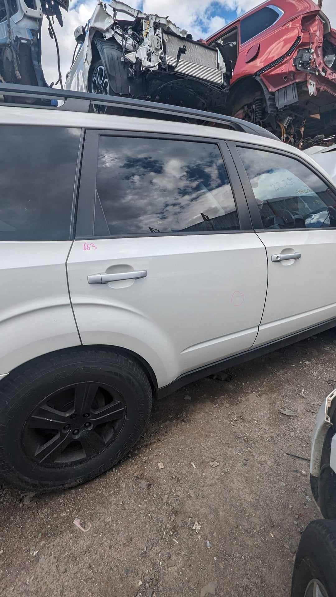 2010 - Right Rear Door, 2010, Subaru, Forester, SH