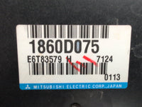 2017 2017 Mitsubishi ASX ECU PN: 1860D075