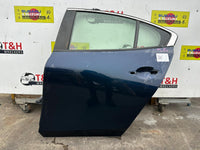 2019-2025 - Left Rear Door, 2019, Mazda, Mazda3, BP