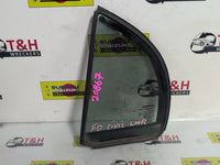 2006 - 2011 Honda Civic FD Left Rear Quarter Door Glass