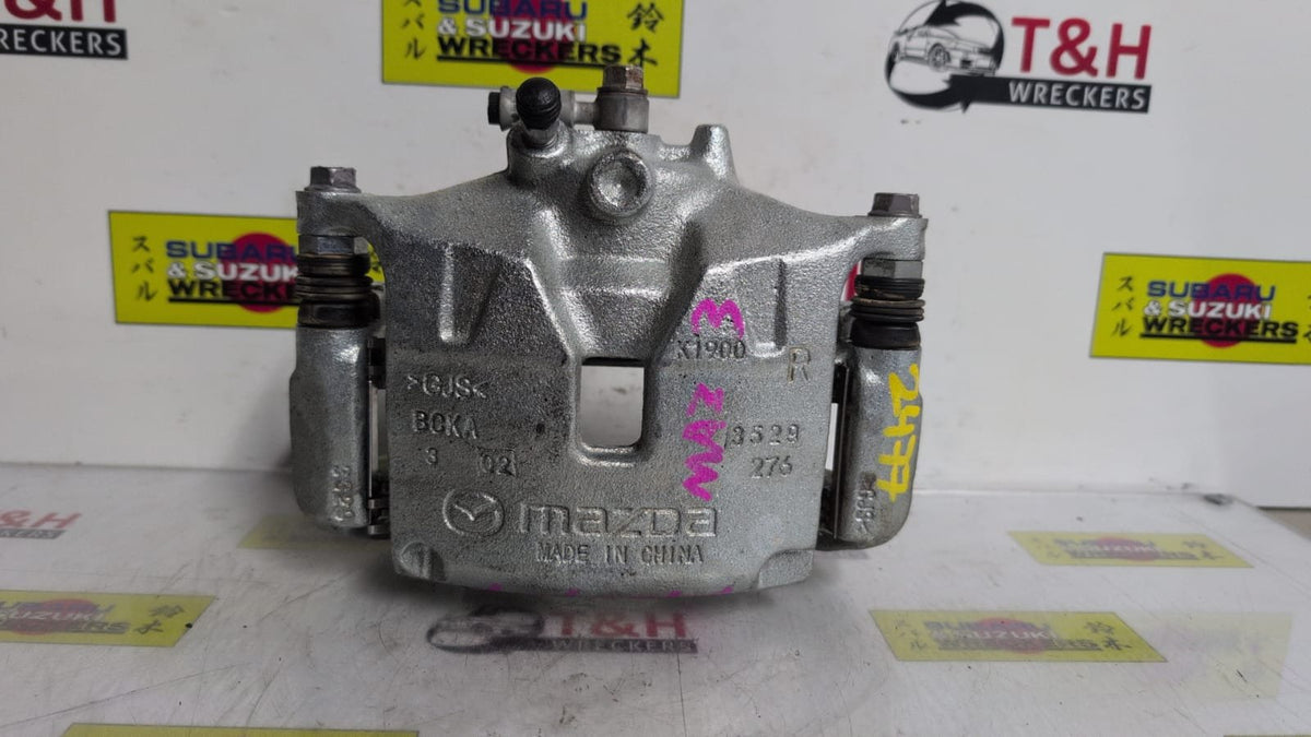- Right Front Caliper, 2020, Mazda, Mazda3, IV BP