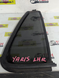 2005-2011 Toyota Yaris P90 - Left Rear Quarter Door Glass
