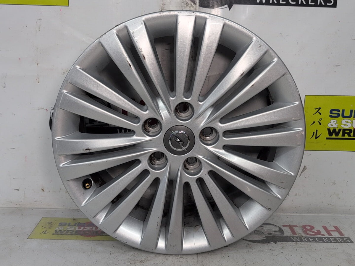 Sep 2012 - Aug 2013 Opel Astra Alloy Wheel 17x7in 10 Twin Spoke
