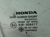 2006 2006 Honda Civic FD Right Rear Door Glass