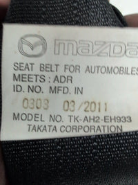 2008 - 2012 Mazda Mazda6 GH Left Front Seat Belt