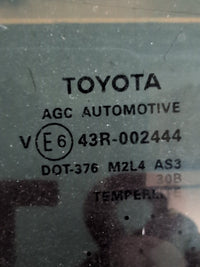 2014 - 2021 Toyota Kluger GSU50-GSU55 Left Rear Door Glass