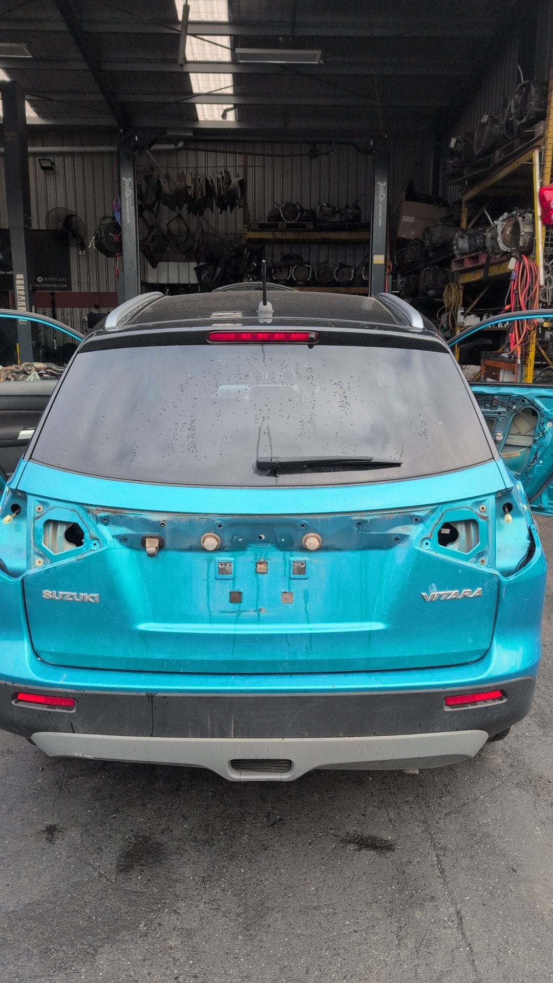 Jun 2015 to 2024 - Suzuki Vitara LY VIN TSM - Tailgate - Non Power Liftgate Type