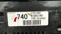 2022 Instrument Cluster, 2022, Mitsubishi, Outlander, Aspire, IV ZM
