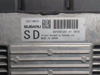 Subaru Forester SJ Dec 2012 - Aug 2018 Petrol FA20 ECU