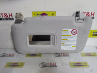 Feb 2008 to Dec 2012 - Subaru Forester - Sun Visor - LH Side, Vinyl