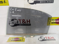 Left Rear Door Glass, 2011, Honda, Accord, Euro, CU