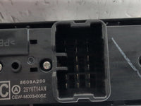 2013 - 2018 Mitsubishi ASX FWD Master Power Window Switch