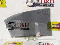 Left Rear Door Glass, 2011, Honda, Accord, Euro, CU