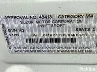 2018-On Suzuki Swift Sport ZC33S 1.4L Turbo - Exhaust System