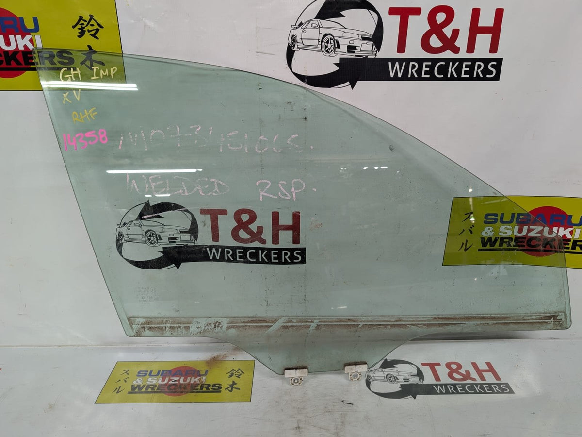 2010 Subaru Impreza - Right Front Door Glass