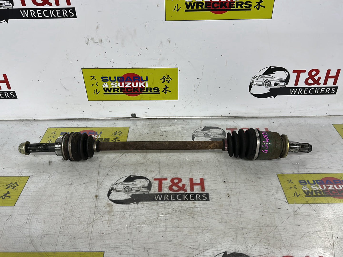 Oct 2000 to Aug 2005 - Subaru Impreza WRX Station Wagon Turbocharged 2.0L Automatic Manual - Right Driveshaft - Rear