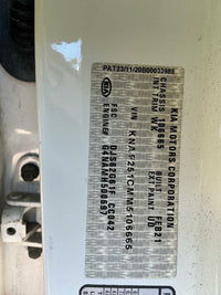 Apr 2018 to Sep 2024 - Kia Cerato BD - Left Sun Visor