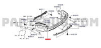 2015 - 2018 Mitsubishi Pajero Sport QE Rear Bumper Cover