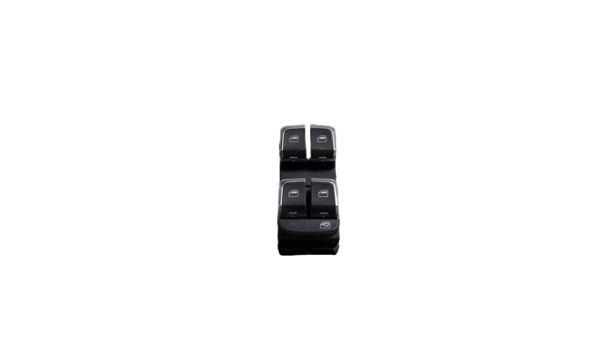 Audi A3 8V 2013-2020 Right Front Power Window Switch w/ Chrome Tips