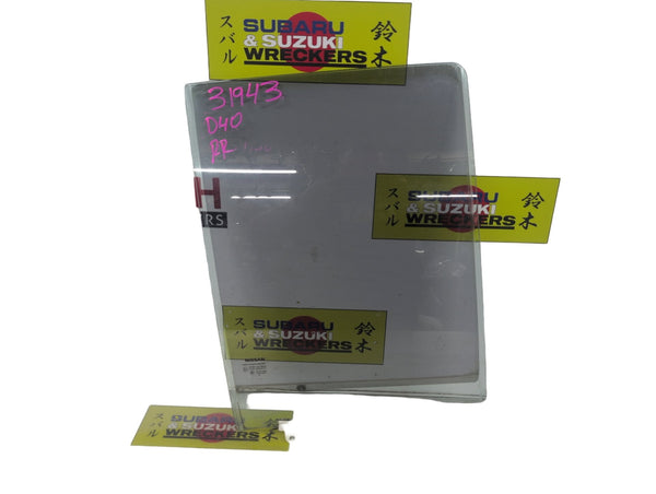 Sep 2005 to Aug 2015 - Nissan Navara D40 Double Cab Utility - Right Rear Door Window